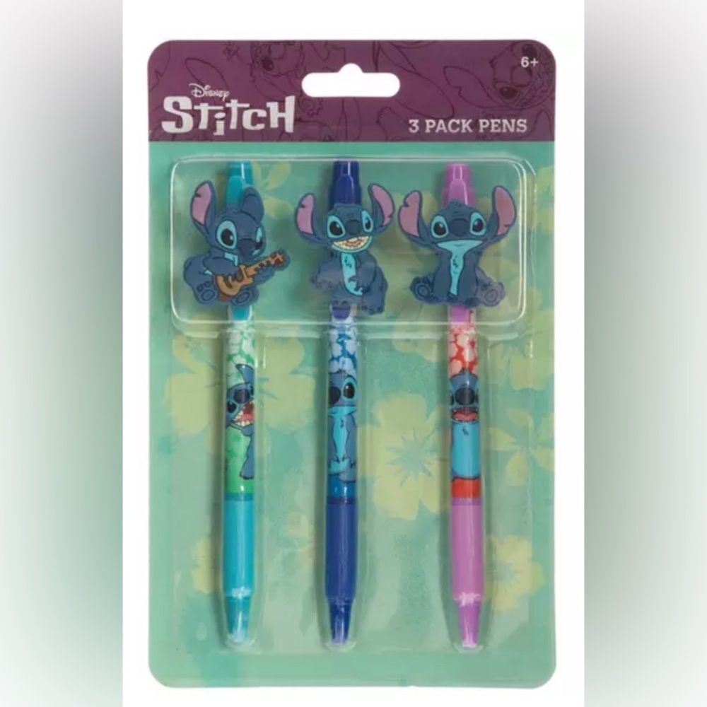 New! Innovative Designs 3 Pack Disney Stitch Pens